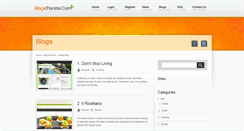 Desktop Screenshot of blogsmonitor.com
